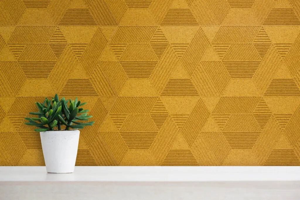 Cork Strips Geometry Stripes Wanddesign Muratto Kork